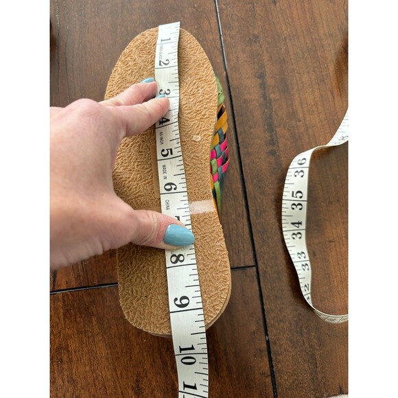 Women’s Spanish Huarache Leather Braided Sandals Slip Ons Shoes - Picture 9 of 9